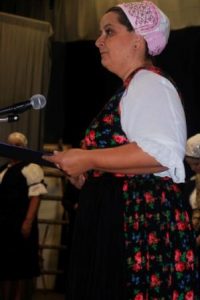 Predsedníčka MO MS Sľažany B. Karáčová