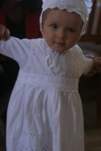 Najmladšia účinkujúca folkloristka Terezka Šabíková