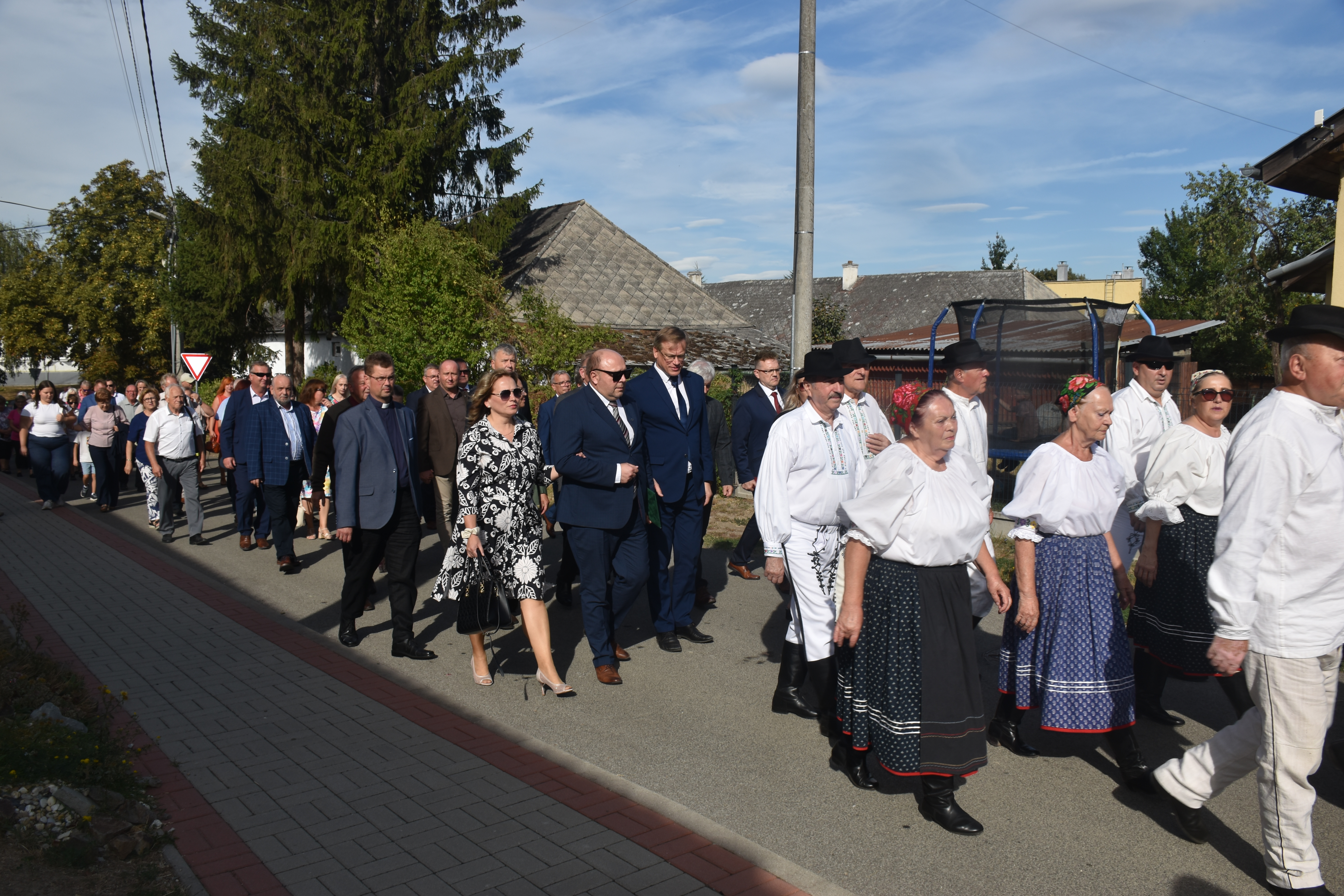 pochod účastníkov podujatia