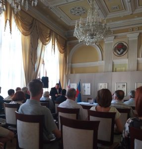  Vedecká konferencia v Ponitrianskom múzeu v Nitre - otvorenie nitrianskym sídelným biskupom Mons. V. Judákom