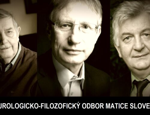 Profesori Hajko, Dupkala a Leikert sa stali čestnými predsedami Kulturologicko-filozofického odboru Matice slovenskej