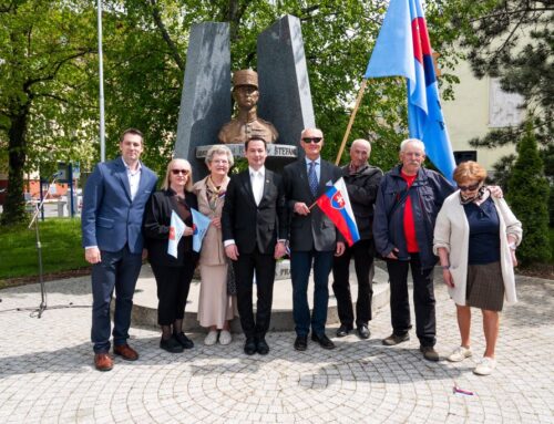 Matica slovenská si v Poprade pripomenula 105. výročie úmrtia gen. M. R. Štefánika a zástupcovia MS boli prijatí viceprimátorom mesta Poprad
