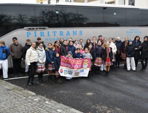 Autobus plný dobrej vôle na východe