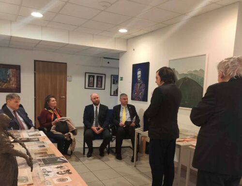 Delegácia Slovinska a Česka na výstave Štúr 210/170