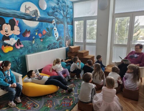 Matičiari  z Poproča a marec mesiac knihy